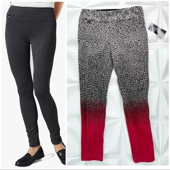 $139 NWT Lisette Sz 6 Womens Gradient Knit Abstract Ombre Leopard Print … - Picture 1 of 9